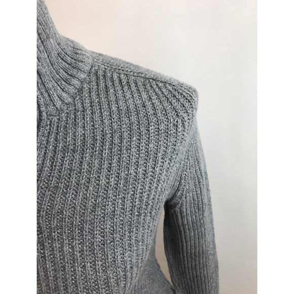 Unisex American eagle buttoned grey sweater Standard Issue size XS - Picture 4 of 10